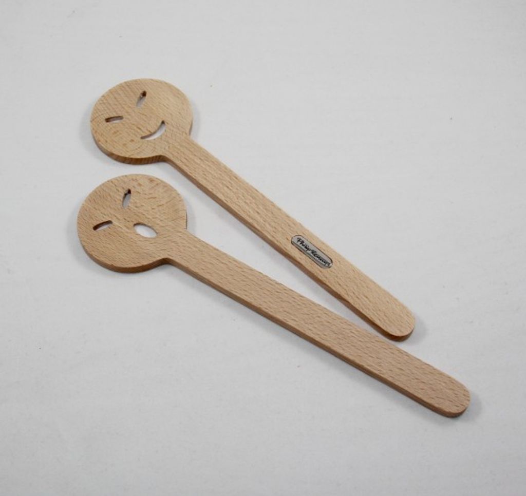 Philip Kenny - Salatbesteck Buchenholz - Salad Servers Small