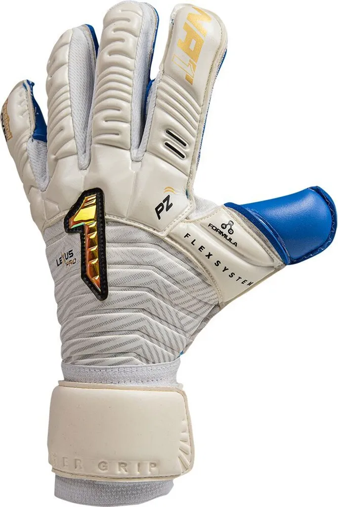Gants de gardien Rinat Lexus Gk Pro Blanc Taille 10 pour match de foot - 4