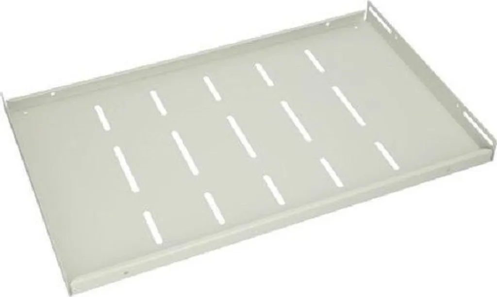 Tablette de Fixation Fixe 1U 19 Pouces Profondeur 300mm Coloris Gris