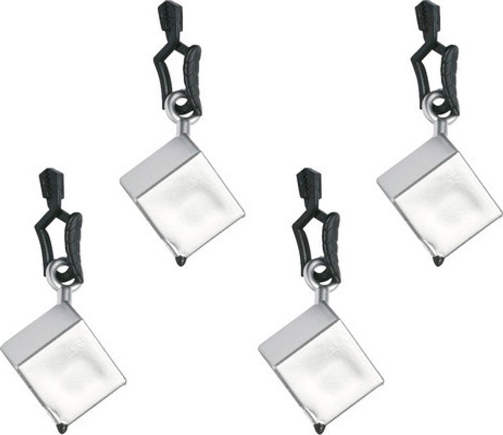 Tischdeckenbeschwerer Würfel 4 Stk. Produktbild 