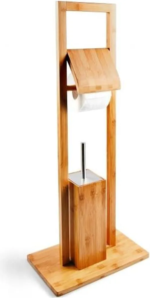 Set WC Bambù 100% Biodegradabile: Scelta Green per un Bagno Plastic-Free