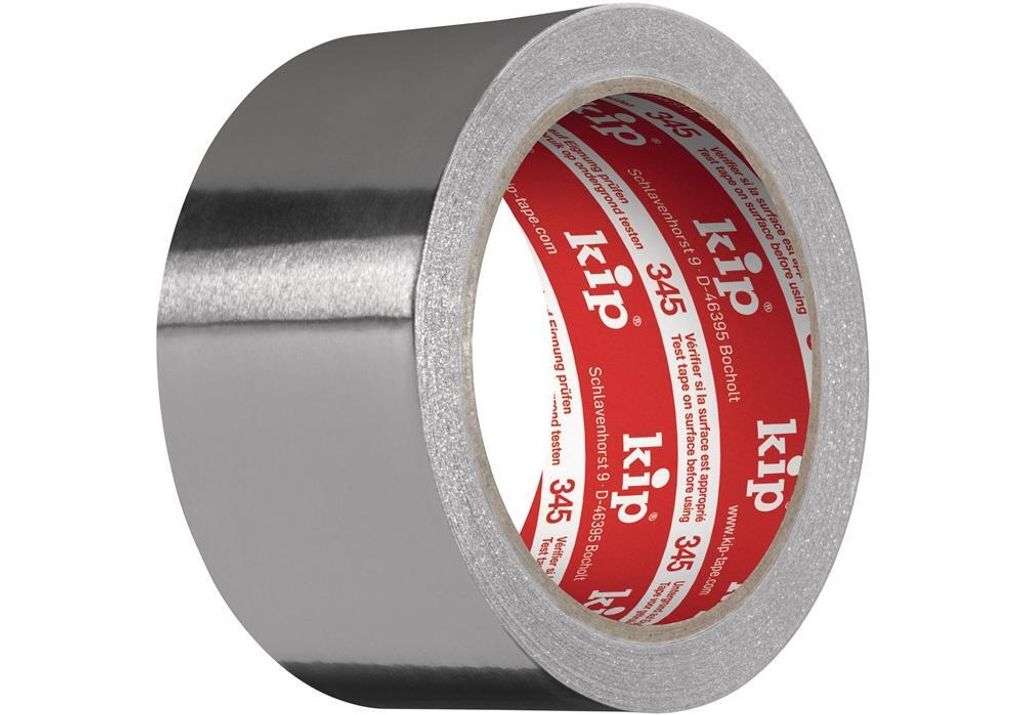 Aluminiumklebeband 345 m.Liner L.50m B.50mm KIP