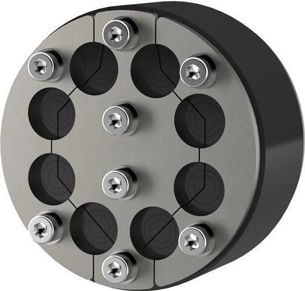 Joint annulaire HRD pour 8 câbles 4-16,5mm - Traversée étanche murale