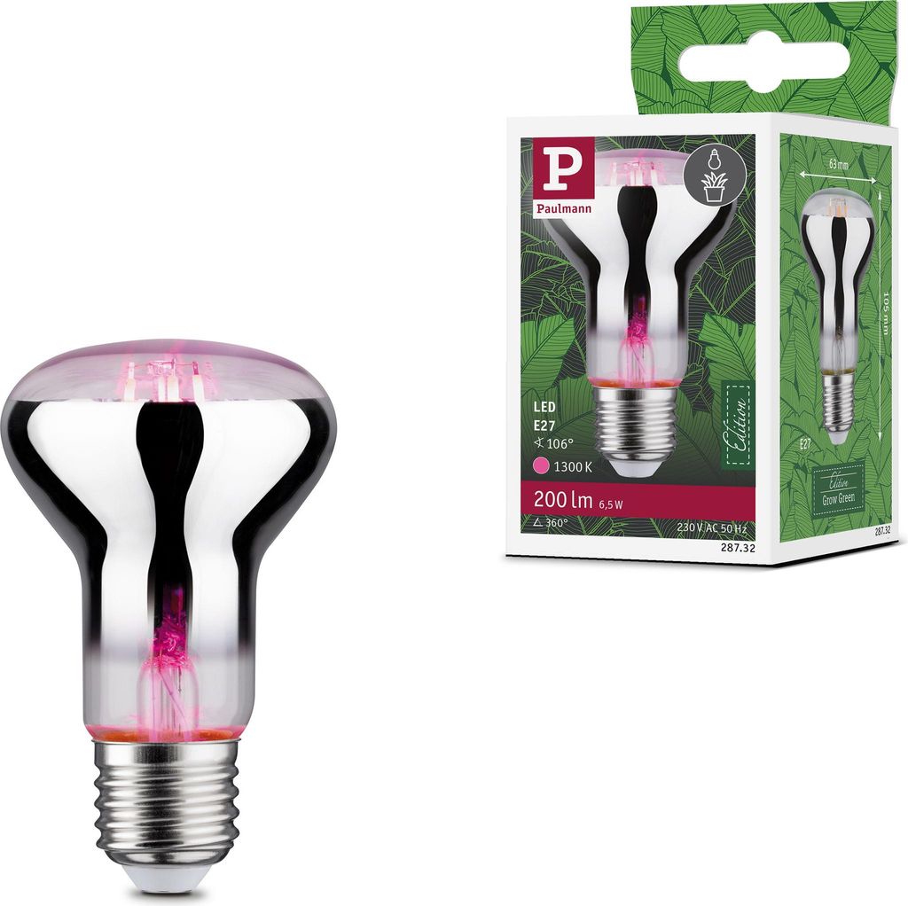 Paulmann Grow Green Edition Filament 230V LED Reflektor R63 Produktbild 