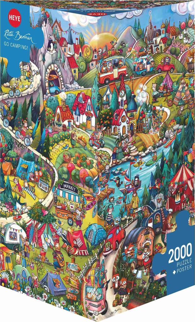 Heye - Go Camping , 2000 pièces Image du produit 