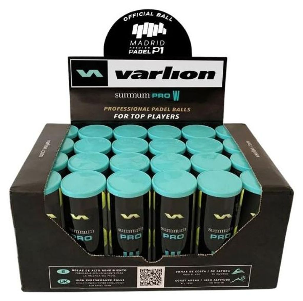 Varlion Padelbälle Summum Pro W 24 x 3 Bälle Produktbild 