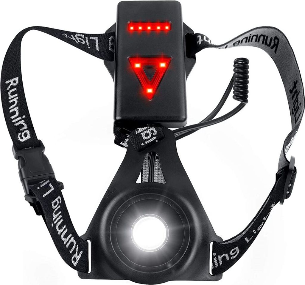 LED-Laufgurt mit 250 Lumen für Laufen, Radfahren, Wandern, Produktbild 