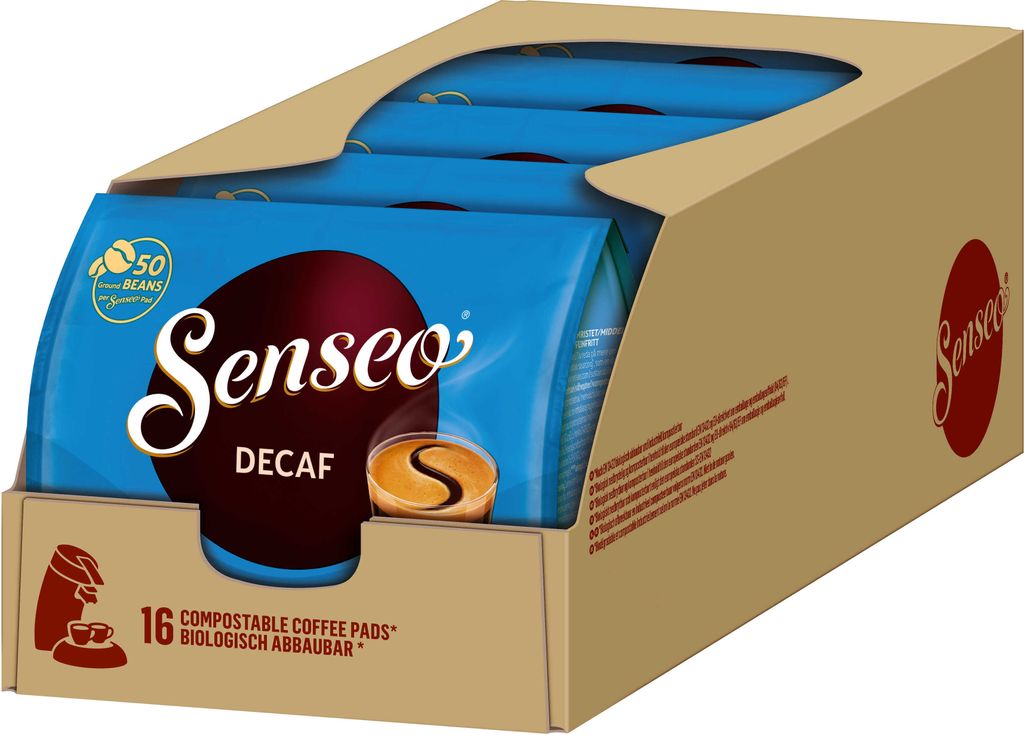SENSEO Pads Decaf entkoffeiniert Senseopads 80 Getränke Produktbild 1