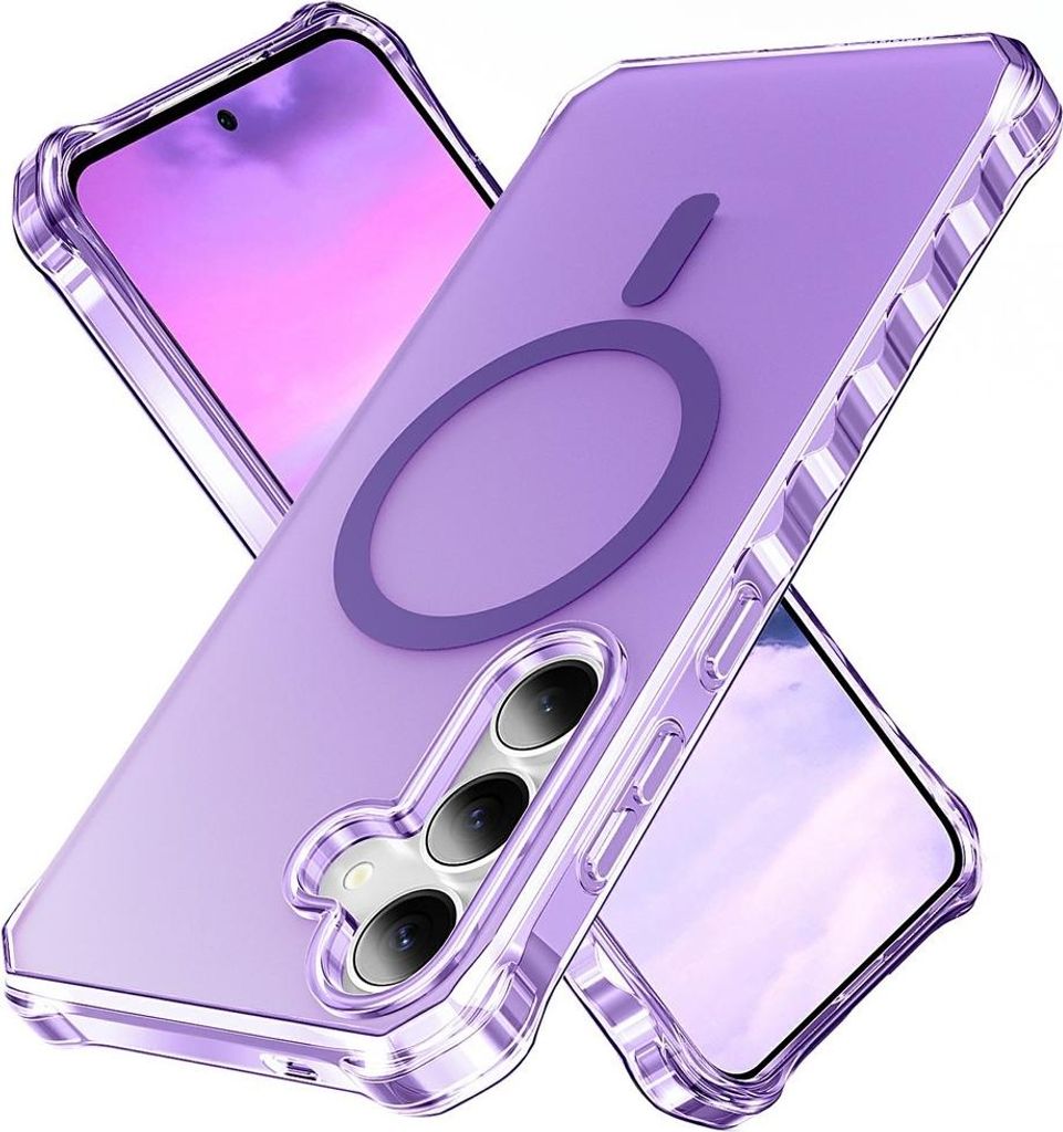 Samsung Galaxy S26 Hülle - Coverup ShockProof TPU Back Cover - MagSafe Compatible - Violett