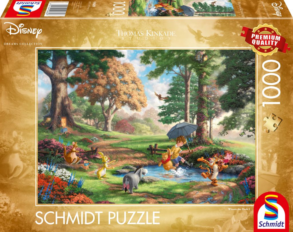 Disney, Winnie the Pooh - Puzzel van 1000 stukjes (Thomas Productafbeelding 