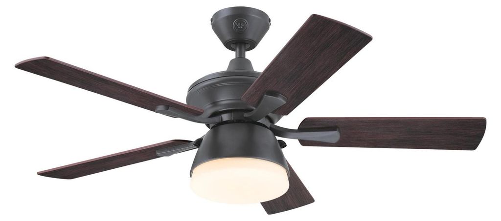 Ventilatore da soffitto con luce e catenelle per esterno Immagine del prodotto 