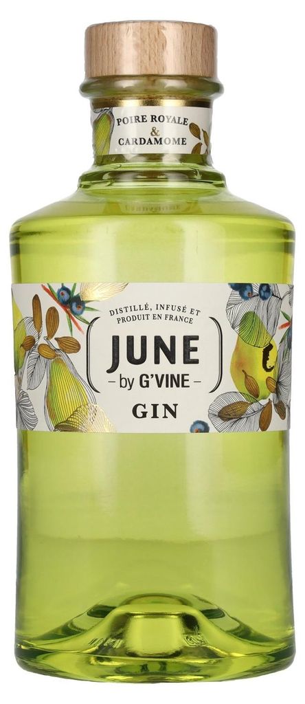 JUNE by G'Vine Gin Royal Pear & Cardamom 37,5% Vol. 0,7l Produktbild 