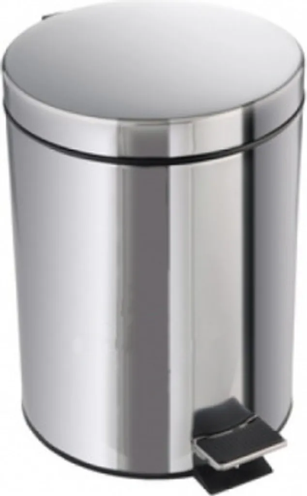Poubelle à pédale en inox 30L Stuntwinkel - Design robuste et durable