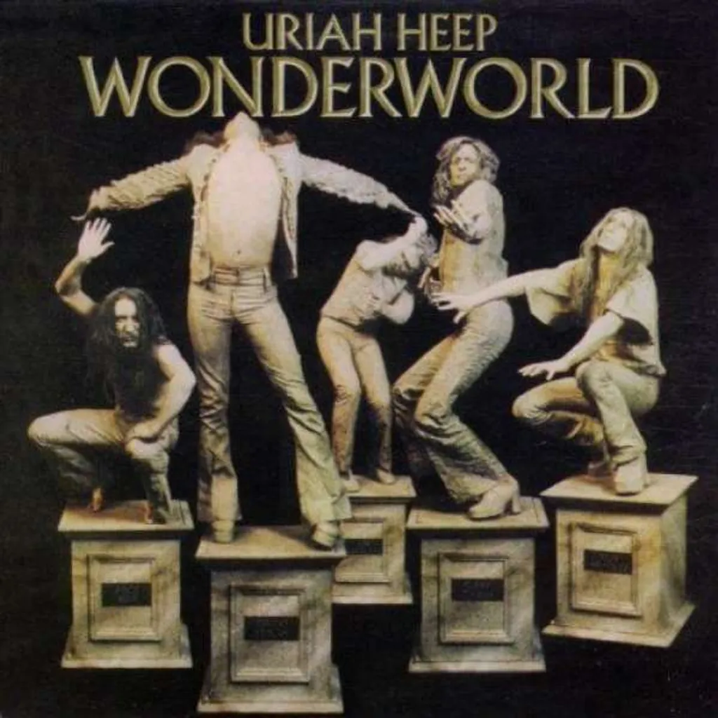 Vinyle 180g Uriah Heep Wonderworld - Idéal pour Platine Audiophile