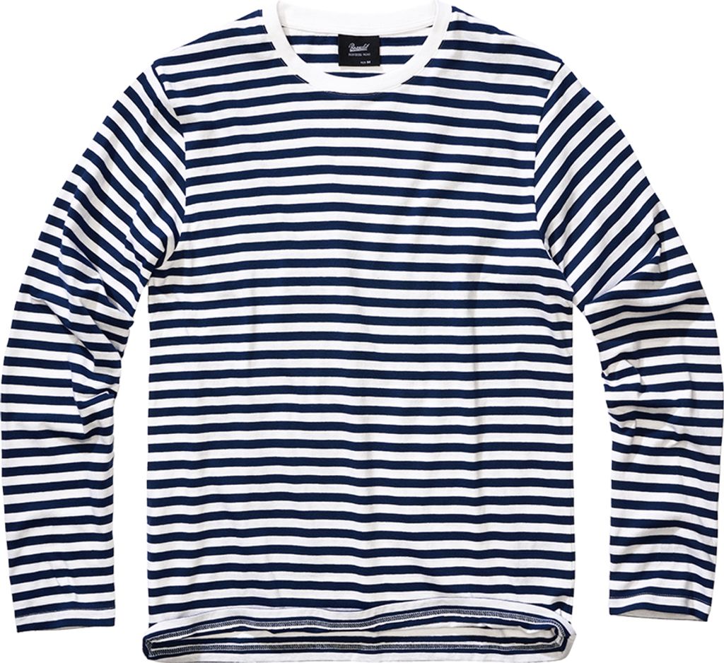 Brandit Langarmshirt Herren Ringelshirt Longsleeve Produktbild 