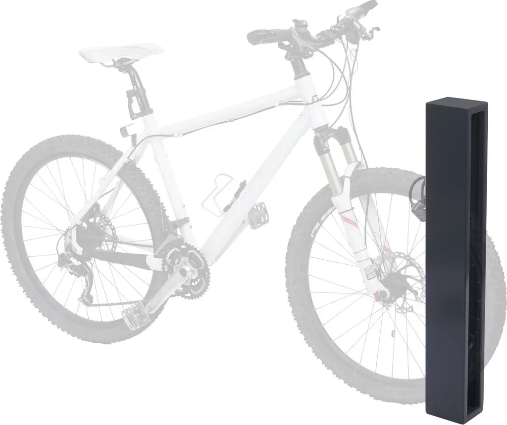 Support vélo extérieur en acier robuste anthracite, arceau de parking - 7