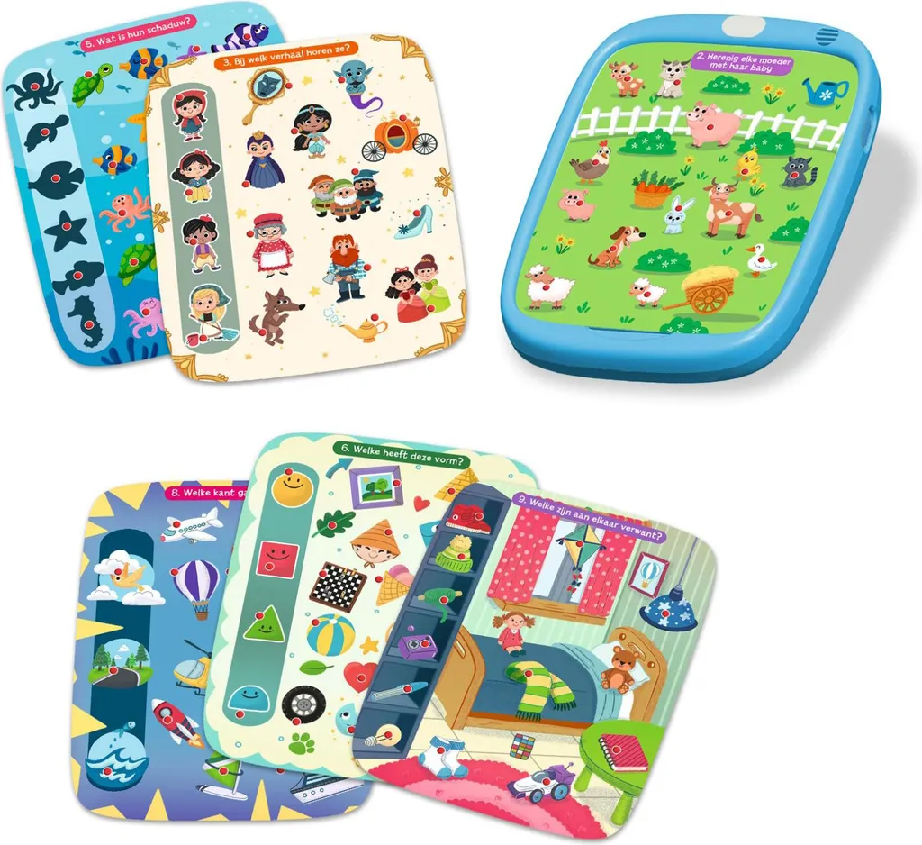 Jeu Interactif Enfant Jumbo Electro Touch et Learn pour l'Éveil 3 ans