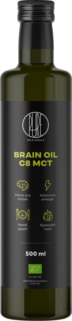 BrainMax Pure® Brain MCT Oil C8 500 ml Zdjęcie produktu 