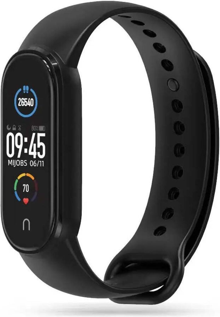 Tech-Protect Pasek Iconband Czarny Do Xiaomi Mi Band 5/6/7 Zdjęcie produktu 