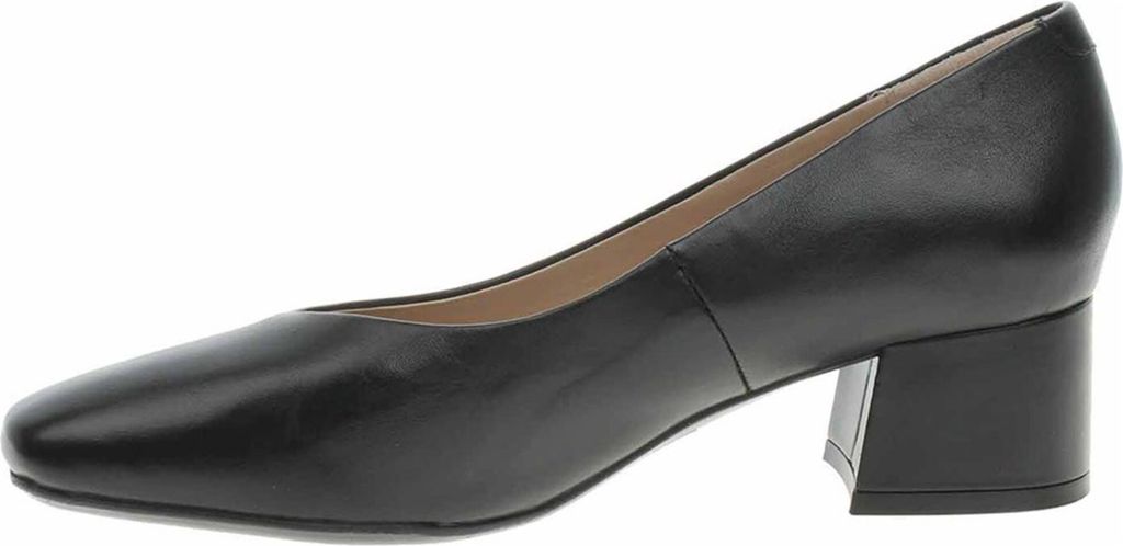 Caprice Damen Pumps 4 cm hoher Blockabsatz schwarz 41 Produktbild 3