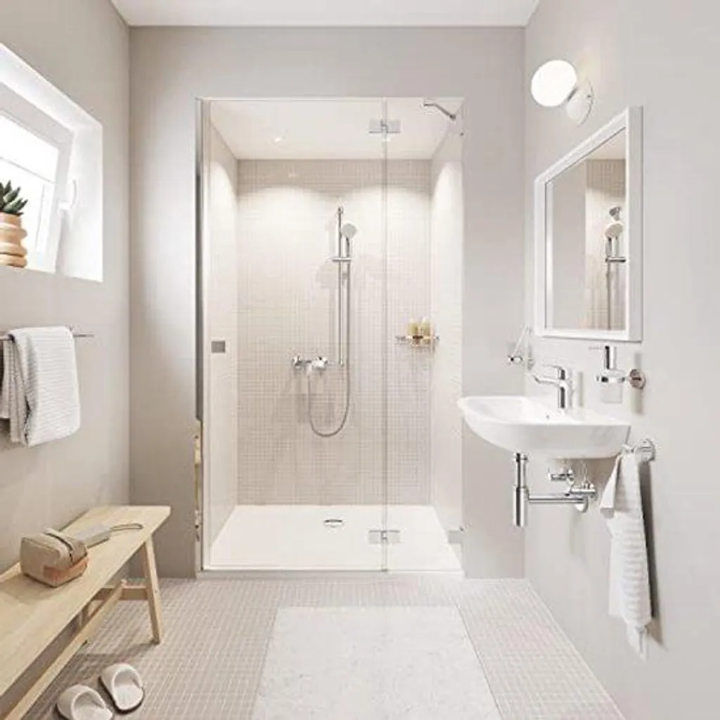 Porte-savon mural chromé haut de gamme pour douche et salle de bain