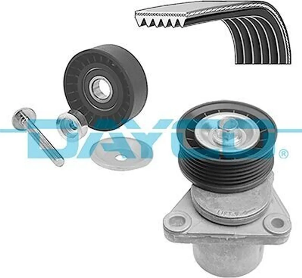 Kit courroie trapézoïdale crantée pour Ford Mondeo IV moteur BA7 Dayco