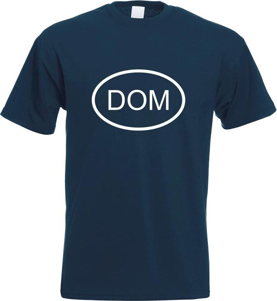 Kiwistar - T-Shirt - Navy - Dominikanische Republik Dom Motiv Bedruckt Funshirt Design Print - mit Motiv Bedruckt - Funshirt Design - Sport - Freiz...