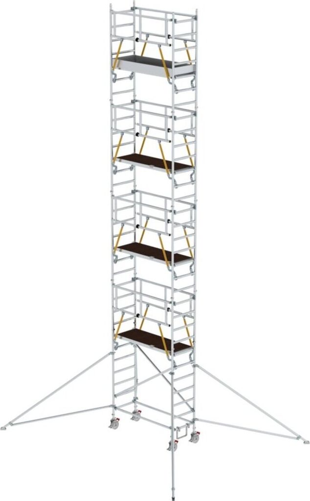 MUNK Rollgerüst SG mit Ausleger 0,75x1,80m Plattform 10,39m AH