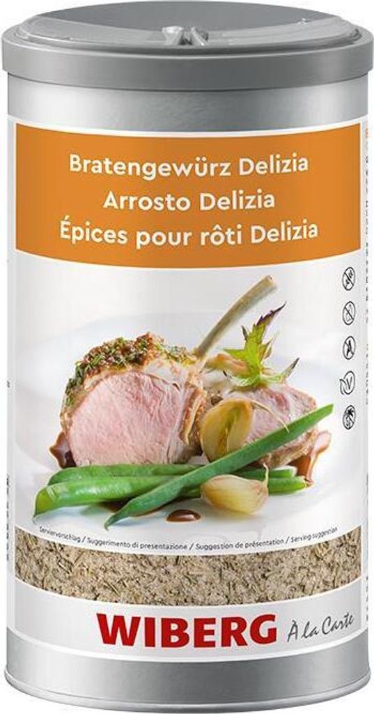 Wiberg-Bratengewürz Delizia Gewürzsalz 950g Produktbild 
