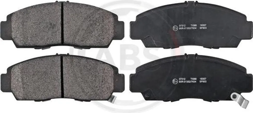 Plaquettes de frein A.B.S. 37312 pour rénover le freinage de Civic et FR-V