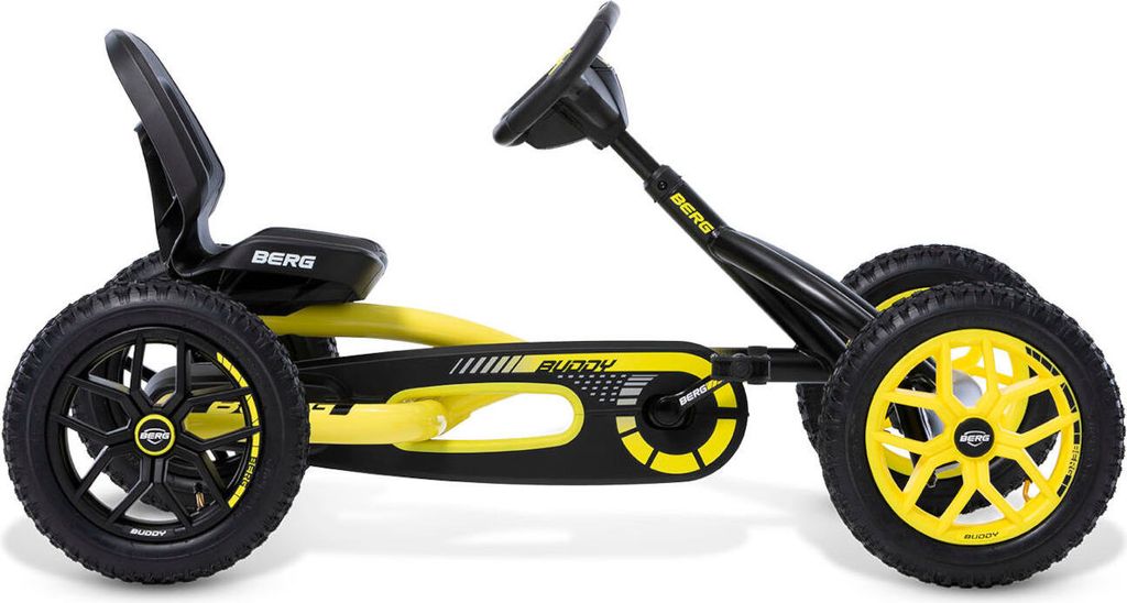 Gokart / Pedal-Gokart Buddy Cross gelb BERG toys Produktbild 7