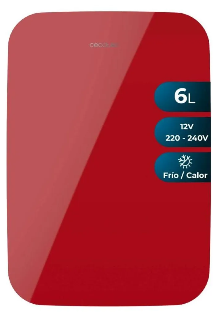Mini Frigo de Voiture 6L Cecotec 02697 - Gardez vos Boissons Fraîches