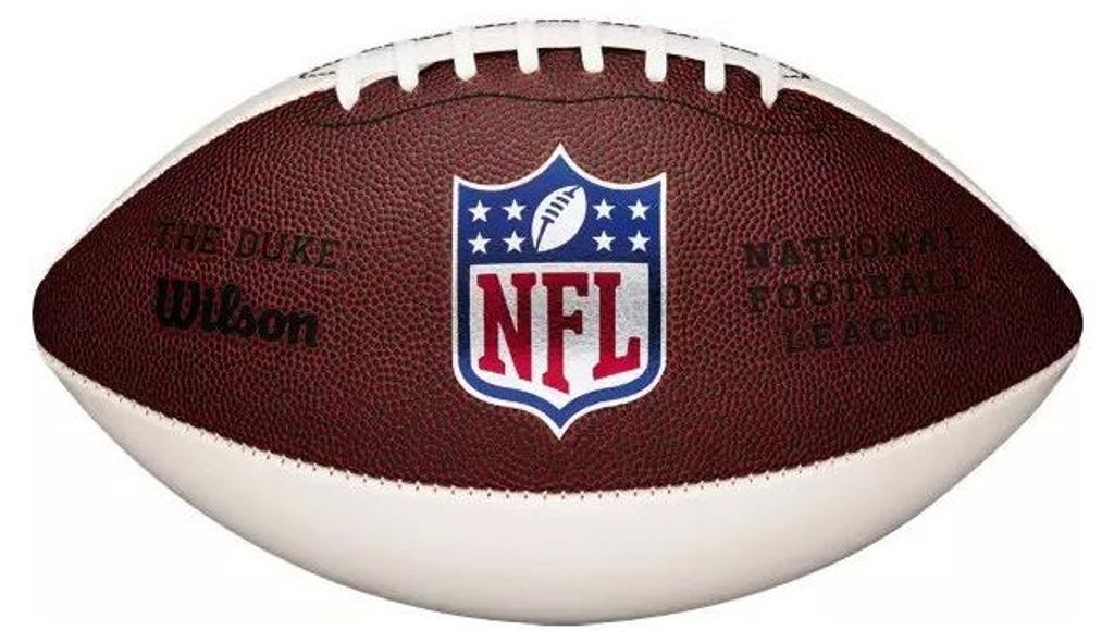Mini Ballon de Football Américain Wilson The duke Autograph Image du produit 