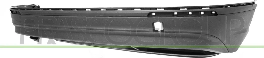 Lèvre de spoiler arrière 5NA8075219B9 en ABS noir pour Tiguan AD et AX