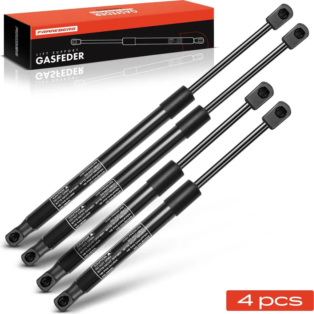 Vérin à Gaz Renforcé pour Fiat Stilo Multi Wagon 192 - Pack de 4 Pièces