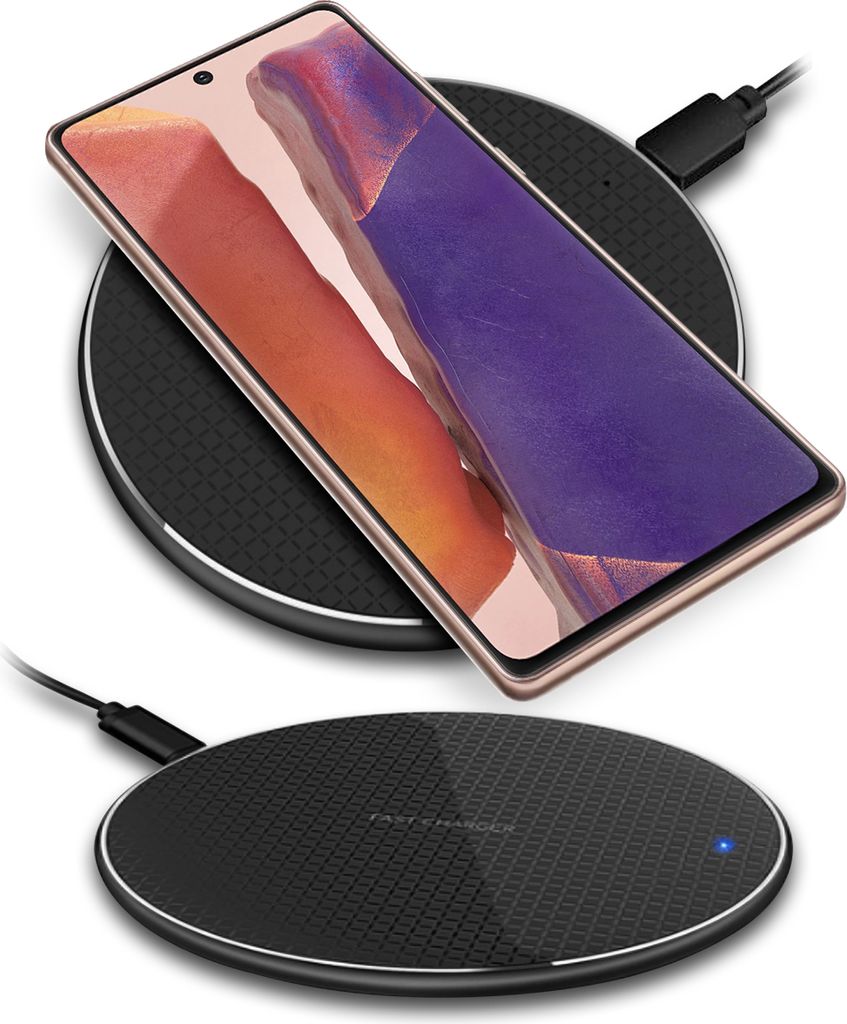 Wireless Charger Qi Ladestation 15W 10W für Samsung Galaxy S10 Note 10 Ladegerät