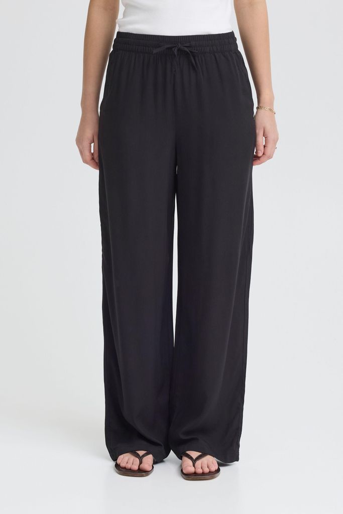 Oxmo OXElvy Damen Hose Pants Loose Fit