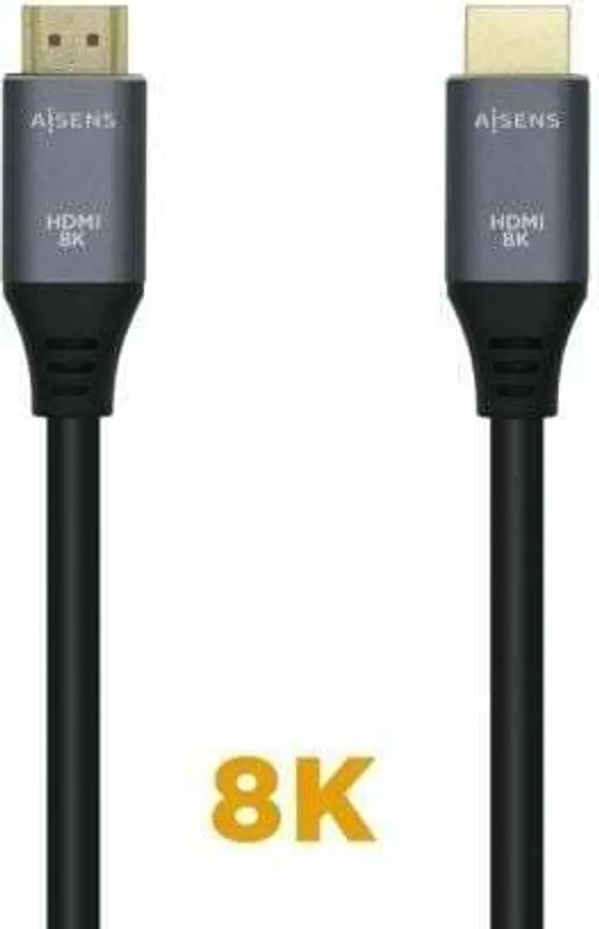 Cavo HDMI 2.1 8K 120Hz Aisens A150-0429 3m | Zero Lag per PS5 e Xbox Series X