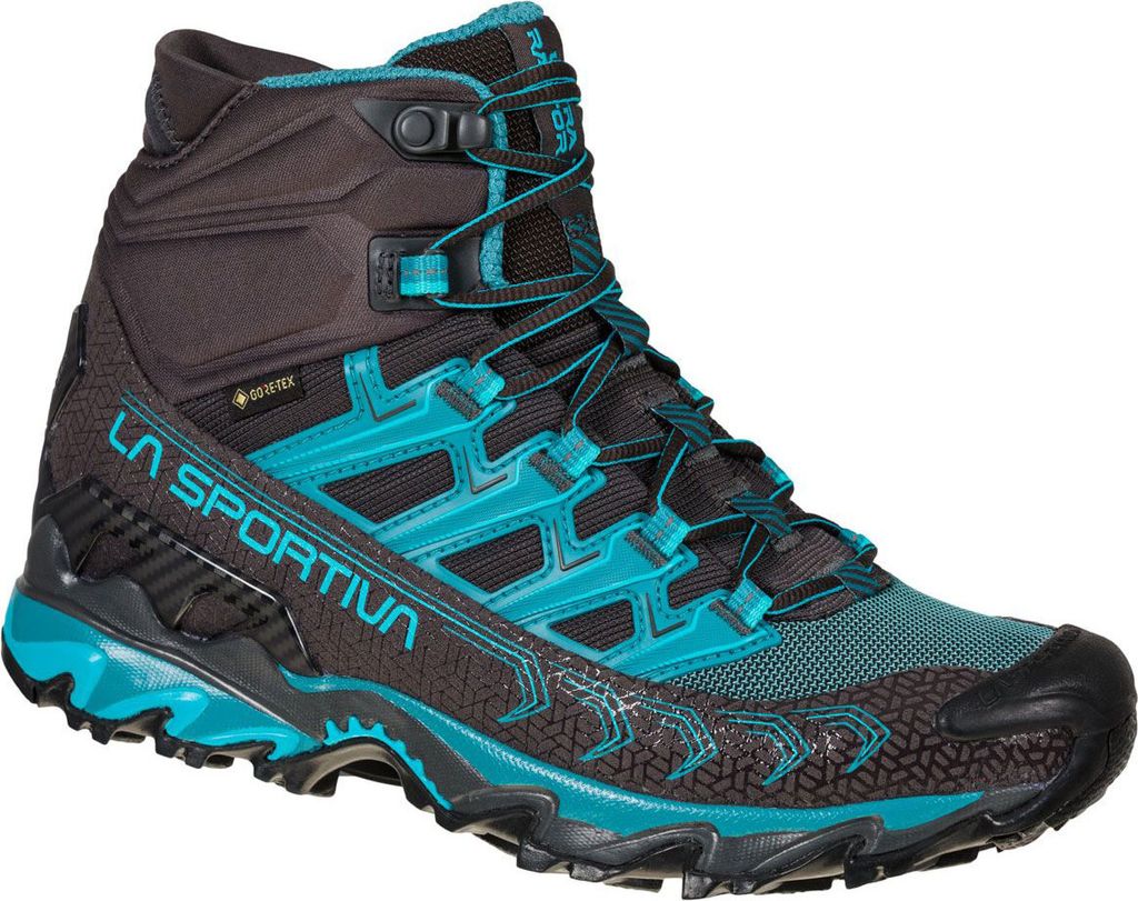 La Sportiva Damen Ultra Raptor II Mid GTX Leichtwanderstiefel Carbon/Topaz 38.5