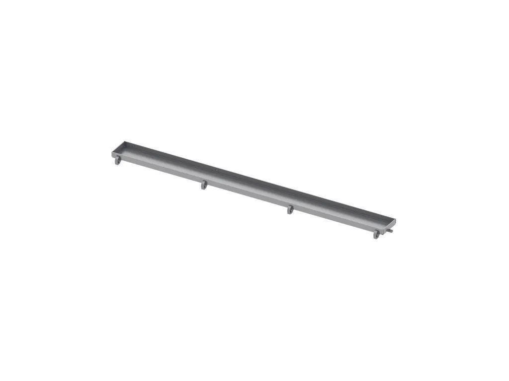 Bac à carrelage TECEdrainline "plate"" pour receveurs de douche droits, 700mm, poli, 600770, 600770