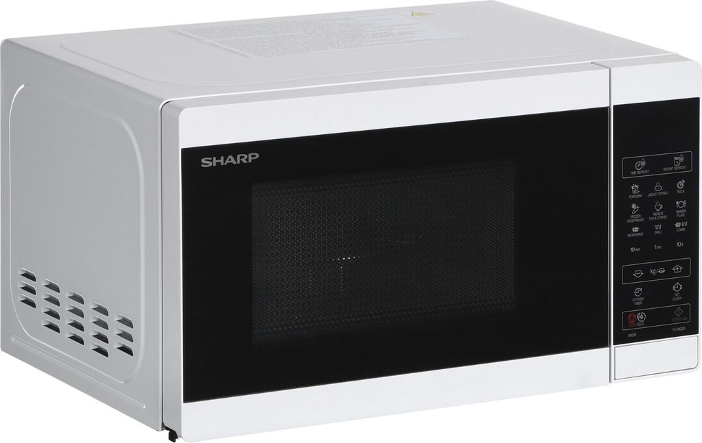 Sharp YC-MG02E-W Mikrowelle Arbeitsplatte 20 l 800 W Blau - Image du produit 