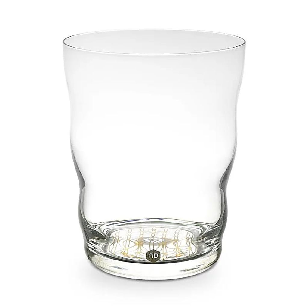 Drinkglas Jasmijn met Levensbloem Goud - 300 Ml Productafbeelding 