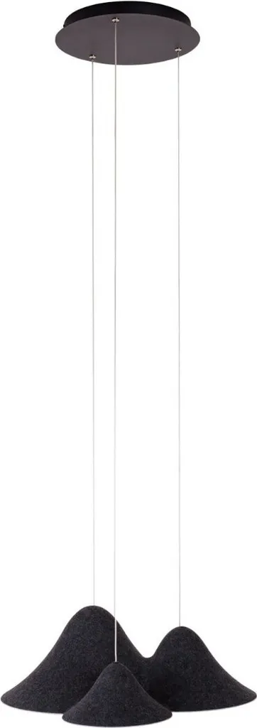 Lustre LED Anti-Écho BELLMOND 21W pour Grand Salon et Bureau Pro