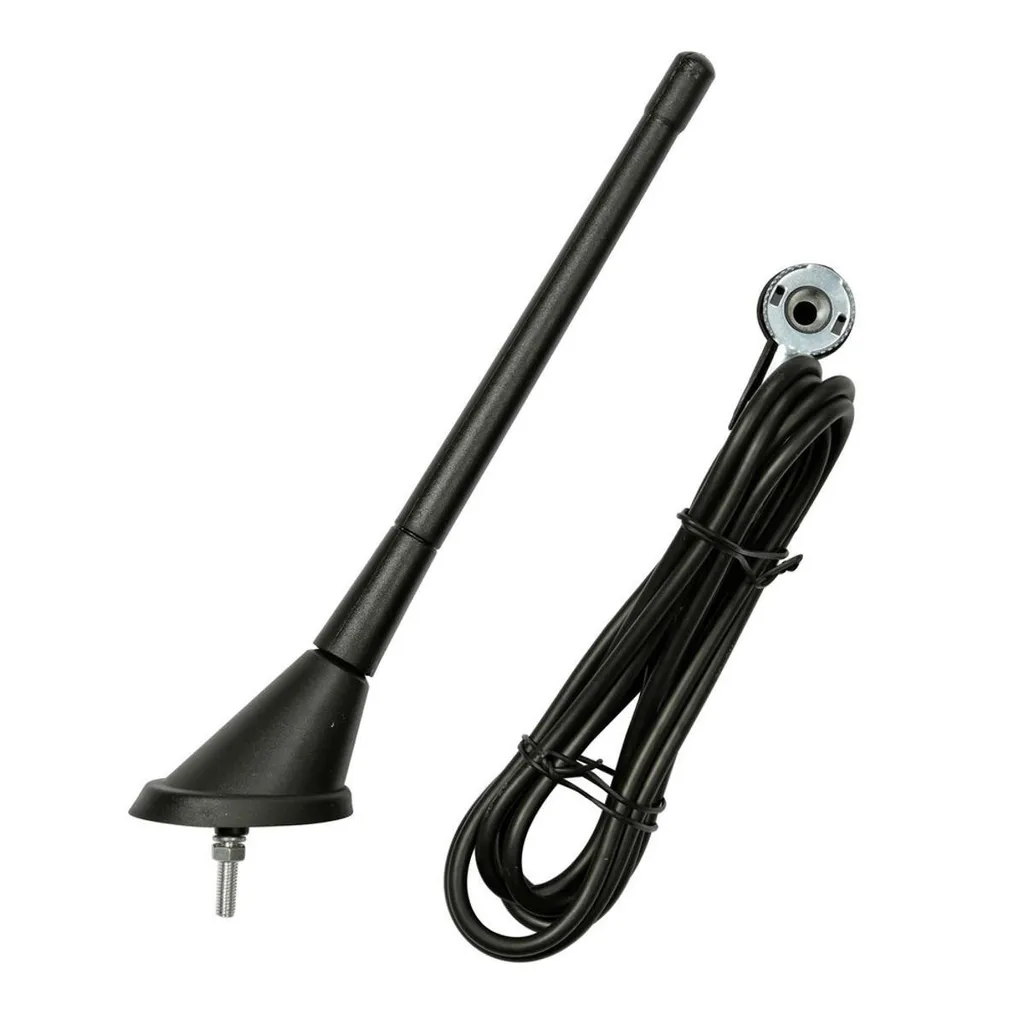 Antenna Auto 18 cm Professionale - Inclinazione 60 Gradi - Foro 9mm