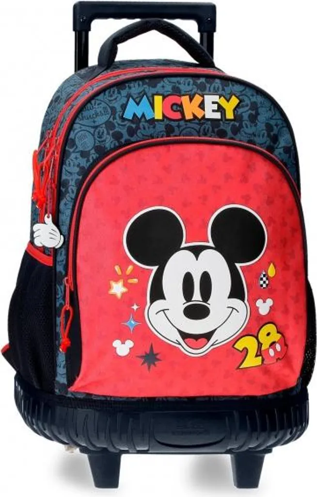 Zaino scuola con ruote MICKEY MOUSE Get Moving, 29L, 2622921