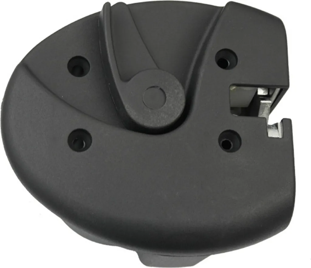 Poignée de porte avec serrure noire pour caravane et intérieur de bateau