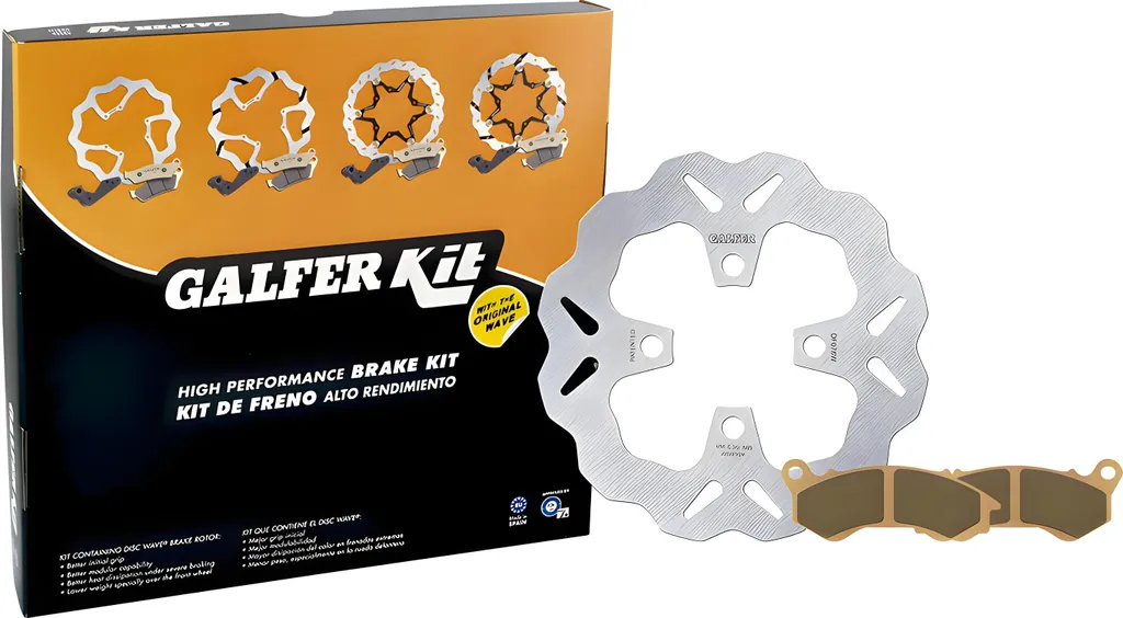 Kit frein Galfer KG078WF avant idéal pour le touring et la ville