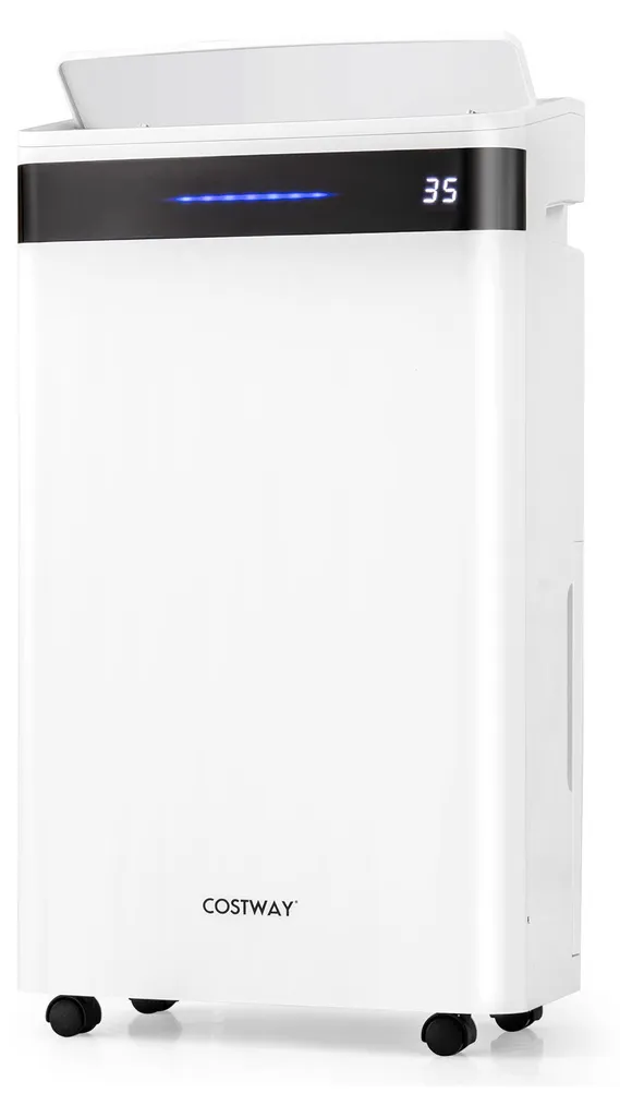 Déshumidificateur électrique performant avec 4 modes et grand bac 5,5L
