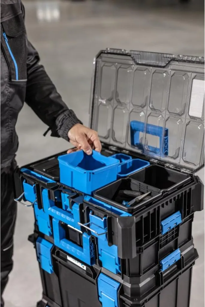 Mallette à Outils de Chantier Organiseur 5 Compartiments Högert HT7G508 - 5