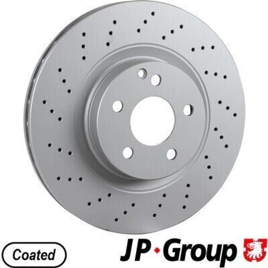 Disque de frein avant JP GROUP 1363108600 ventilé pour Mercedes SL